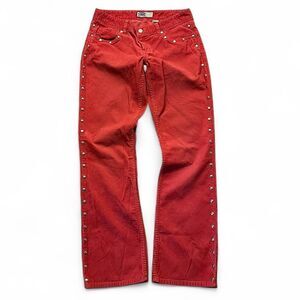 Old-navy Women's Red and Orange Trousers